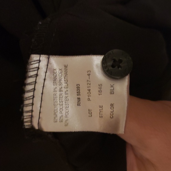 Make offer! Mens black collar button down VanSport. Sz XL. Colors on Parade. - Picture 5 of 6